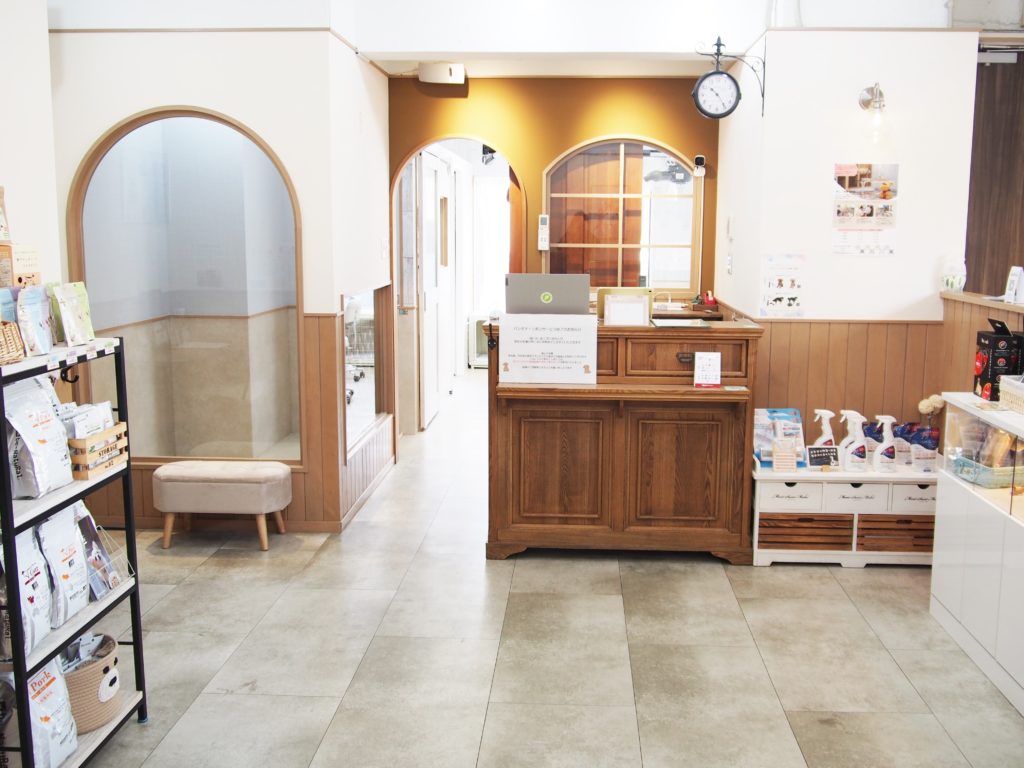 名古屋市千種区 トリミングサロン ファンプレイス 店内写真 内観